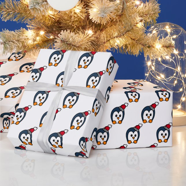 Papel De Regalo Navidades de Penguin (Vacaciones)