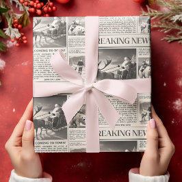 Papel De Regalo Navidades de periódicos de noticias de última hora