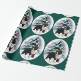 Papel De Regalo Navidades de Perro de Agua de España