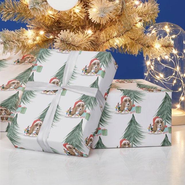 Papel De Regalo Navidades de perro de Hound (Vacaciones)