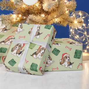 Papel De Regalo Navidades de perro de Hound