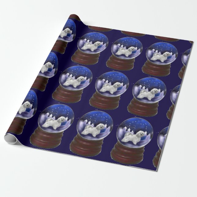 Papel De Regalo Navidades de Perro de La Habana (Desenrollado)