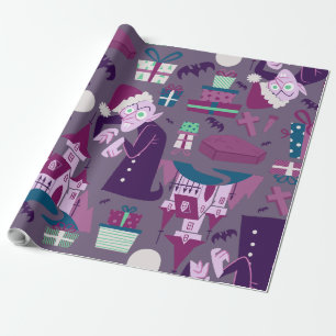 Papel De Regalo navidades de pesadilla vampiro santa nosferatu