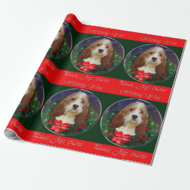 Papel De Regalo Navidades de Petit Basset Griffon Vendeen