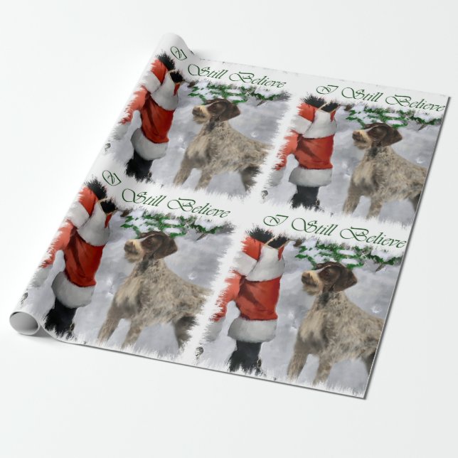 Papel De Regalo Navidades de punteros con cable en Alemania (Desenrollado)