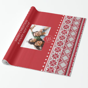 Papel De Regalo Navidades de punto