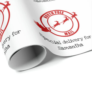 Papel De Regalo Navidades de renos del Polo Norte