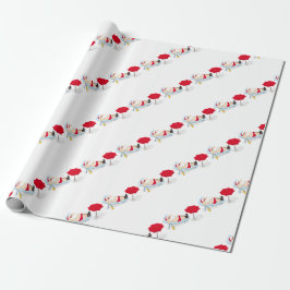 Papel De Regalo navidades de santa claus