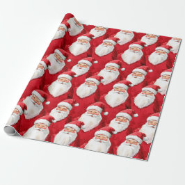 Papel De Regalo Navidades de Santa Claus