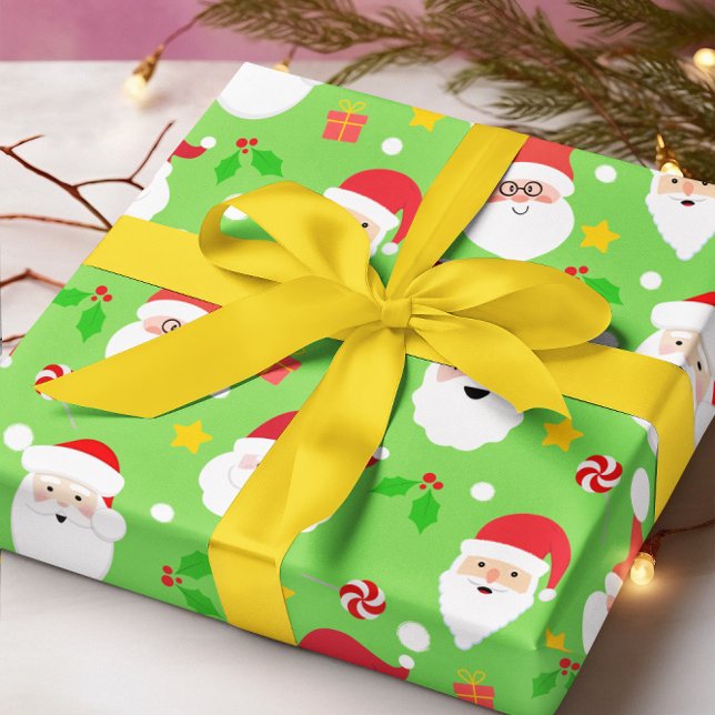 Papel De Regalo Navidades de Santa Claus, un festival divertido (Subido por el creador)