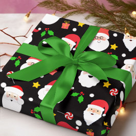 Papel De Regalo Navidades de Santa Claus, un festival divertido