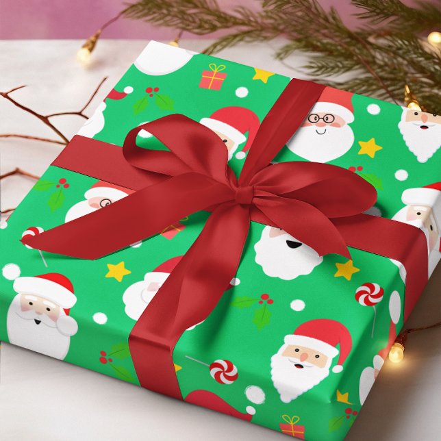 Papel De Regalo Navidades de Santa Claus, un festival divertido (Subido por el creador)