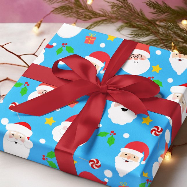 Papel De Regalo Navidades de Santa Claus, un festival divertido (Subido por el creador)