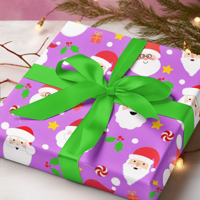Papel De Regalo Navidades de Santa Claus, un festival divertido (Subido por el creador)