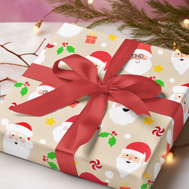 Papel De Regalo Navidades de Santa Claus, un festival divertido (Subido por el creador)