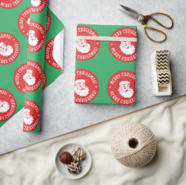 Papel De Regalo Navidades de Santa Face