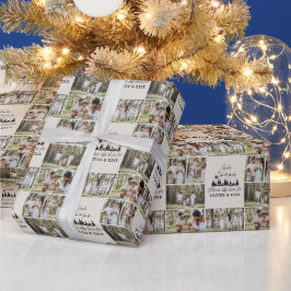 Papel De Regalo Navidades de Santa Fotos modernos de Beige