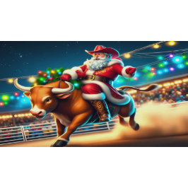 Papel De Regalo Navidades de Santa Riding