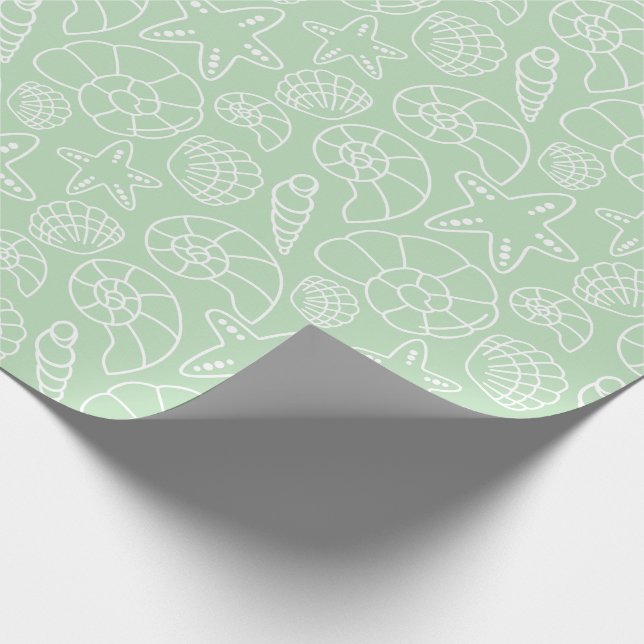 Papel De Regalo Navidades de shell (Esquina)