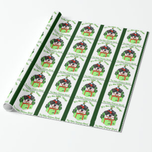 Papel De Regalo Navidades de Shih Tzu