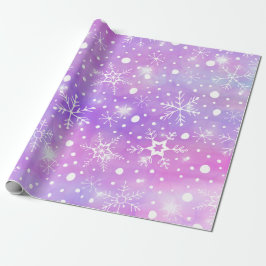 Papel De Regalo Navidades de Snowflakes y Stars