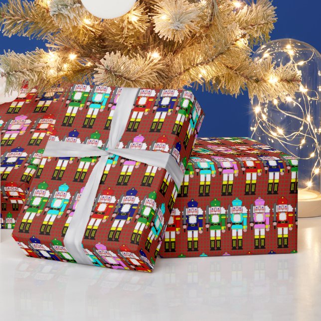 Papel De Regalo Navidades de soldados desnudistas (Vacaciones)