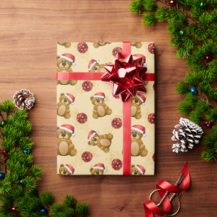 Papel De Regalo Navidades de Teddy Bears