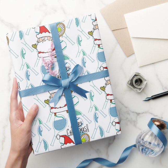 Papel De Regalo Navidades de tenis de Santa CLAUS (Regalar)