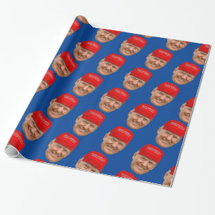 Papel De Regalo NAVIDADES de TRUMP MAGA