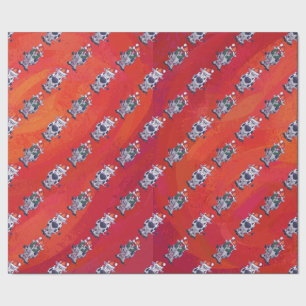 Papel De Regalo Navidades de vaca