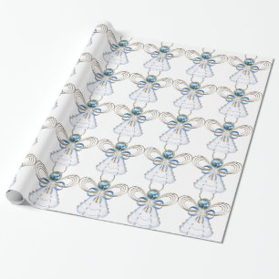 Papel De Regalo Navidades de vacaciones Ángel de fe