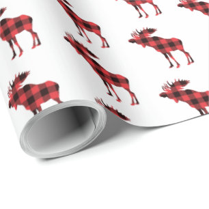 Papel De Regalo Navidades de vacaciones de alce