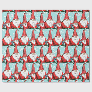 Papel De Regalo Navidades de vacaciones Gnomes Jolly