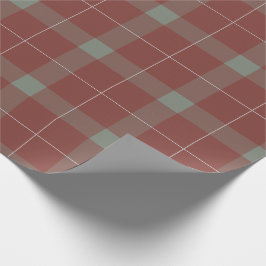 Papel De Regalo Navidades de vacaciones rojas y verdes