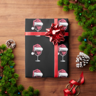 Papel De Regalo Navidades de Vidrio Rojo Navidades divertidos navi
