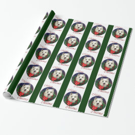Papel De Regalo Navidades de West Highland White Terrier