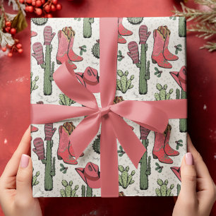 Papel De Regalo Navidades de Western Howdy
