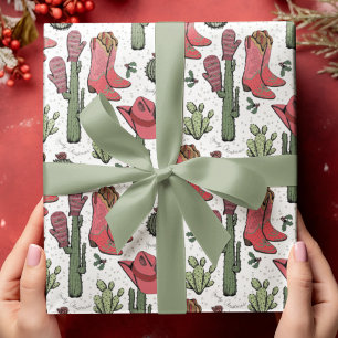 Papel De Regalo Navidades de Western Howdy