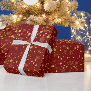 Papel De Regalo Navidades de Whimsical Stars