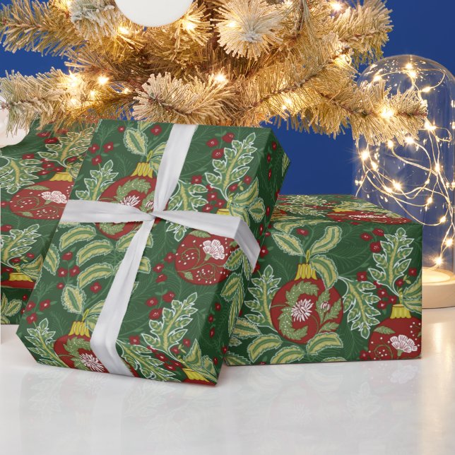 Papel De Regalo Navidades de William Morris Wrapping Paper (Vacaciones)
