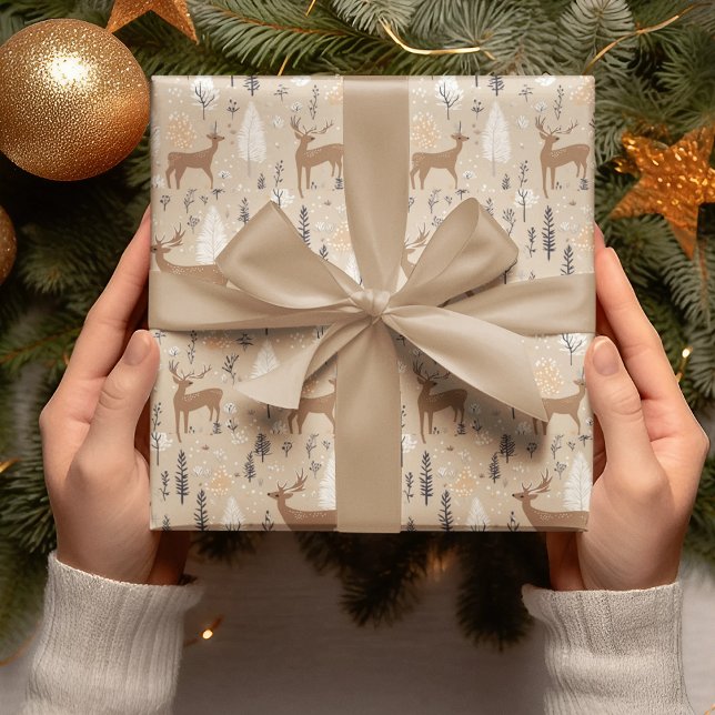 Papel De Regalo Navidades Deer (Subido por el creador)