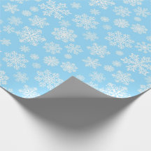 Navidades del Blue Winter Snowflakes