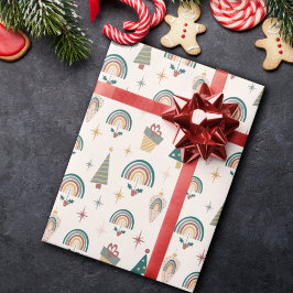 Papel De Regalo Navidades del Boho