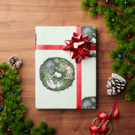Papel De Regalo Navidades del gato