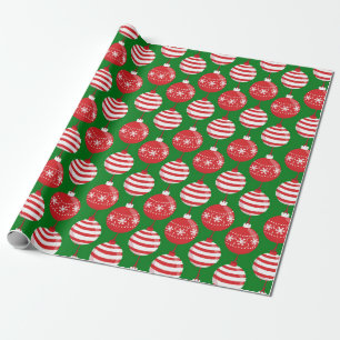 Papel De Regalo Navidades del jingle verde rojo