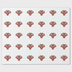 Papel De Regalo Navidades del mal Krampus Músculos Flexantes Fitne