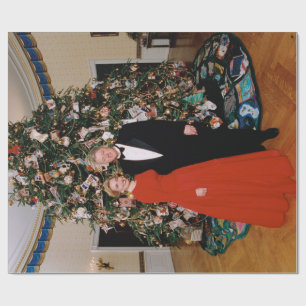 Papel De Regalo Navidades del presidente estadounidense Bill Clint