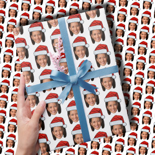 Papel De Regalo Navidades divertidos de Kamala Harris Santa Hat