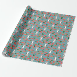 Papel De Regalo Navidades divertidos Giftwrap: Amigos, Holly, Ho, 