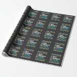 Papel De Regalo  Navidades divertidos Hanukkah Naughn Menorah Judí<br><div class="desc">Una divertida idea de regalo para celebrar Navidades. El mejor regalo de Navidad para amigos y familiares. Celebra la fiesta con tus seres queridos y hazles reír a todos. Navidades divertidos Hanukkah Naughn Menorah Judío</div>